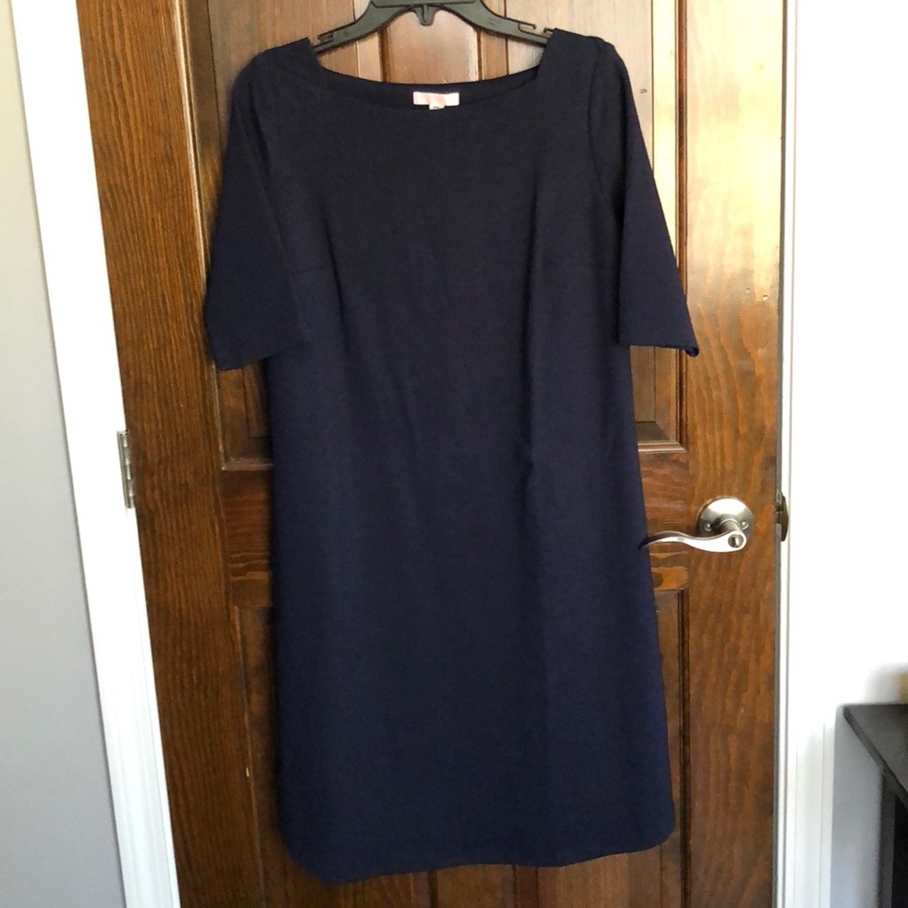 Mama nyc maternity dress navy blue